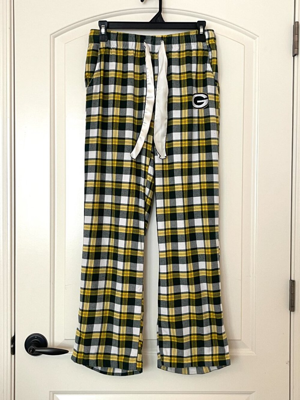 Green Bay Packers Pajama Lounge Pants Flannel Team NFL Small